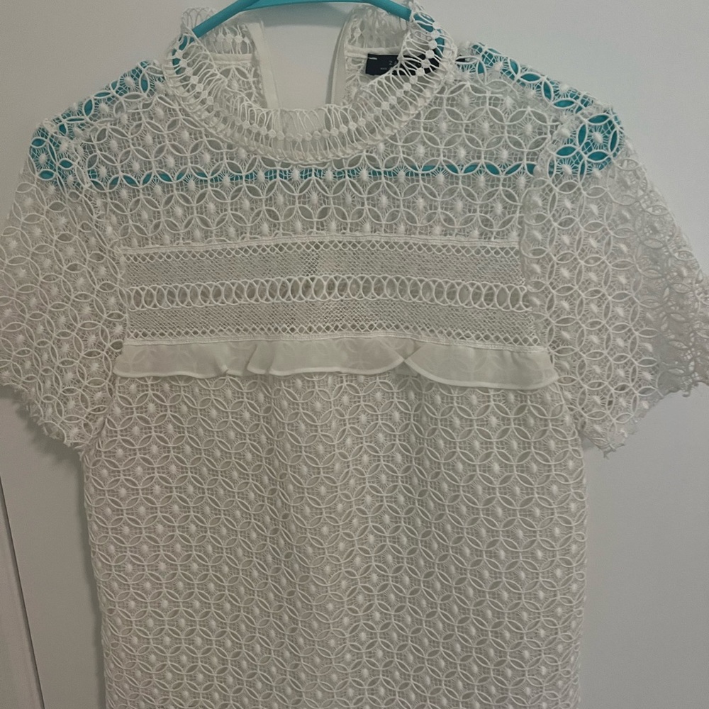 White embroidered blouse for Zara - very elegant, and never worn.
